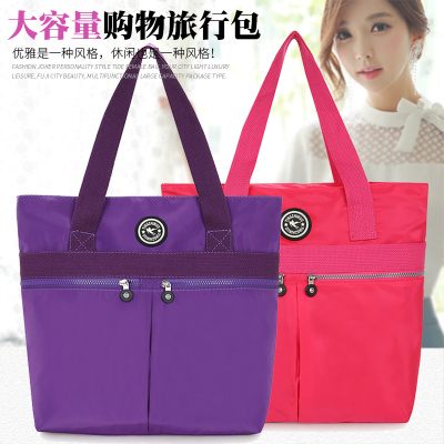 Nylon Oxford Cloth Bag Canvas Ladies Bag Shoulder Messenger Bag Leisure Large Capacity Travel Bag Mother Bag Shopping Bag