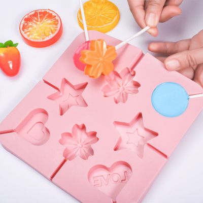 Bear Lollipop Silicone Mold Cat Claw Cheese Stick Silicone Chocolate Mold DIY Lollipop Baking Utensils