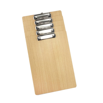 Wholesale A4 Wooden Writing Tablet Clip Height Density Plate Folder Sketch Board Test Paper Power Clip File Binder