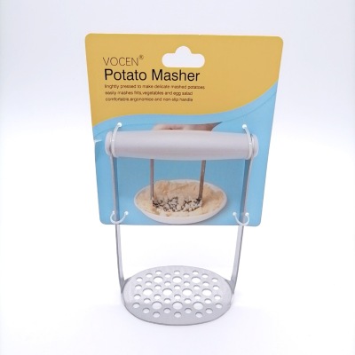 Amazon Potato Masher Manual Stainless Steel Crusher Mashed Potatoes Masher Kitchen Gadget Medium