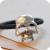 Korean Hair Accessories Retro Style European Show Rubber Band Punk Style Metal Skull Hair Band Hair Rope