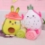 Creative Cute Cartoon Hooded Avocado Pitaya Plush Toy Doll Airable Cover Doll