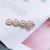 Dongdaemun Internet Celebrity Same Simple All-Matching Ins Pearl Small Flowers Hairpin Handmade Shampoo Makeup Bangs Clip