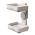 New Creative Rotational Soap Box Punch-Free Double Drawer Drain Soap Box Bathroom Two-Way Wall Hanging Soap Holder