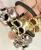 Korean Hair Accessories Retro Style European Show Rubber Band Punk Style Metal Skull Hair Band Hair Rope