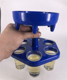 cross-border liquor divider beer dispenser 6dispenser and holder wine glass party pouring artifact