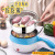 Dormitory Electric Frying Pan Mini Student Electric Caldron Multi-Function Steamer Small Electric Heat Pan Electric Frying Pan Dormitory Cooking Noodle Pot