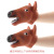 Foreign Trade Hot Selling Halloween Wild Animal Soft Gum Doll Gloves Shark Elephant Model Hand Puppet Children's Toy