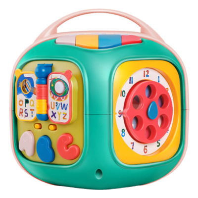 Beienshi Yz21 Hexahedral Children's Educational Toys Baby Music Drum Early Education Music 0-3-12 Months