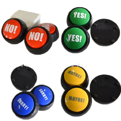 Currently Available Sale Sound Button Set round Squeeze Box Toy Electronic Sound Button