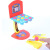 Colorful Marbles Shooting Game Basketball Jiugongge Parent-Child Table Games for Children-Mouth Shooting