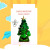 DIY Intelligence Toy Decoration Paper Tree Flowering Children Paper Toys Christmas Tree Crystal Tree Magic Tree Toy