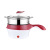 Dormitory Electric Frying Pan Mini Student Electric Caldron Multi-Function Steamer Small Electric Heat Pan Electric Frying Pan Dormitory Cooking Noodle Pot