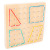 Montessori Geometric Nail Board Students Use Teaching Space Educational Toys with Cards Creative Graphics Early Childhood Education