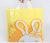 New Plastic Bag Jewelry Bag Clothing Handbag Cute Rabbit Portable Packing Bag Plastic Bag Wholesale