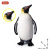 Children's Simulation Ocean Animal Model Set Toy Arctic Penguin Emperor Penguin Static Solid Decoration Set