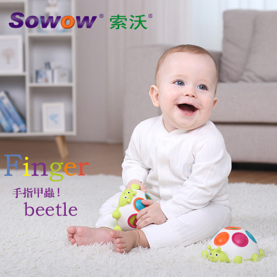 Fun Pressing Toys Finger Beetle Finger Toys Children's Finger Exercise Toys Parent-Child Interaction Toys