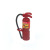 Factory Direct Sales Miniature Model Toy 1:12 Dollhouse Accessories Ob11 Decoration Mini Resin Fire Extinguisher J159