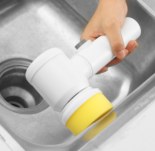 multifunction cleaning brush 5-in-1 polishing dish brush shoes kitchen brush bathroom electric cleaning brush