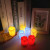 Factory Direct Sales Led Simulation Candle Black Heart Tear Electronic Light Proposal Romantic Atmosphere Layout Props