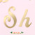 Best selling Decorative Baby Shower Letter gold Hanging Flag Baby party Decoration Banner