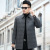 2020 Winter Men's Double-Faced Woolen Goods Wool Overcoat Male Lapel Business Warm down Feather Liner Removable Jacket