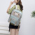 Factory Supply Korean Fashion Cute Middle School Student Schoolbag Large Capacity Contrast Color Backpack Small Fresh Computer Bag