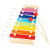 Wooden Percussion Piano Children's Percussion Musical Instrument Toys Early Education Puzzle Eight-Tone Hand Percussion Xylophone Factory Direct Sales One Product Dropshipping