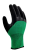 Latex Foam Green Yarn Black Gloves Wear-Resistant Rubber Gloves Durable Non-Slip Rubber Dipping Breathable