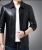 Brand 2020 Jacket Men Haining Genuine Leather Clothes Men's Single Leather Lapel Middle-Aged Fleece Lined/No Velvet outside