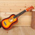 23-Inch Multi-Color Wooden Guitar Children's Educational Toys Early Education Music Wooden Toys with Strap Factory Direct Sales