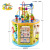 Children's Wooden Large Multifunctional Puzzle Big round Beads Treasure Chest Infant Early Childhood Intelligence Development Parent-Child Toys