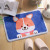 Cartoon Plush Lambswool Floor Mat Bathroom Water-Absorbing Non-Slip Mat Bedroom Carpet Door Imitation Cashmere Floor Mat Door Mat