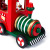 Christmas Old Locomotive Music Box Toy Color Box Retro Steam Whistle Train Christmas Music Box Gift Decoration
