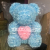 60cm 70cm Teddy Rose Bear With Box Artificial PE Flower Bear Rose Valentine's Day For Girlfriend Women Wife Mother's Day
