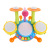 Cross-Border Xie Cheng Drum Set Electric Light Toy Jazz Drum Baby Early Education Educational Music Drum Playing Musical Instrument 6002