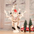 Cross-Border Wholesale Christmas Decorative Lamp Wooden Santa Claus Snowman Elk Small Lights Home Decorations Arrangement Props
