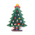 New Creative DIY Plaid Christmas Tree Monolithic Wooden Christmas Decorations Table Decorative Ornaments