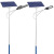 Solar Photovoltaic Street Lamp Manufacturer Customized Rural 678 M 30w50W 100W Price Solar Street Lamp