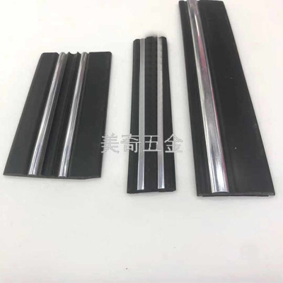 PVC Self-Adhesive Gold Edge Strip Furniture Decorative Edge Banding Extruded Silver Strip Edge Sealing Plastic Strip Extruded Plastic Strip