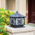 Outdoor LED Square Pillar Lamp Solar Pillar Lamp Courtyard Garden Community Villa Gate of Bounding Wall Pillar Lamp