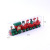Four-Section Wooden Christmas Train Children's Toy Christmas Decoration Gift Gift Wooden Craftwork