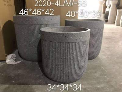 Cement Flower Pot Can Be Placed Outdoor Planting Plant Bonsai Planting Succulent Garden Layout Fish Tank Flower Arrangement Vase