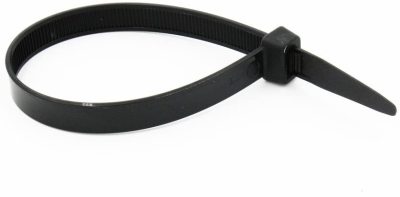 12-Inch (Approximately 30.5cm) Ultra-Heavy Duty 150 Pounds to about 68 Kilograms of Nylon Cable Tie-Wraps, Black