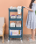 Kitchen Trolley Storage Organizer Multi-Layer Pp Bathroom Floor Storage Rack Baby Care Tableware Storage Storage Rack