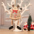 Cross-Border Wholesale Christmas Decorative Lamp Wooden Santa Claus Snowman Elk Small Lights Home Decorations Arrangement Props