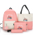 Large Capacity Girls' Cute School Schoolbag Korean Style Canvas School Backpack Travel School Girls