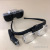 New 11642dc Rechargeable Glasses Repair Magnifying Glass 6 Multiples Reading and Reading Newspaper Repair Two LED Lights