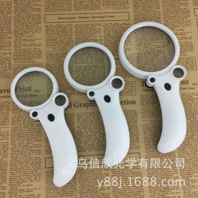 New Gift for the Elderly and Students with TH-600600H 3 Lenses with Lights and Money Detector Magnifying Glasses'