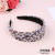 European and American Popular Fashion Wide Version Headband Hair Band Fashion All-Match Headband Hair Accessories Headband Color and Style Variety